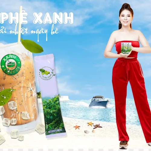Khai hè cực đã cùng cà phê Xanh giảm cân