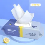 Khăn Ướt Lau Bếp Đa Năng - Khăn Lau Bàn Bếp Bát Đĩa Đa Năng An Toàn 1 Gói 80 Miếng 30x11x5cm