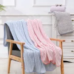 Khăn Tắm Bông San Hô Lông Cừu Cao Cấp 70x140cm