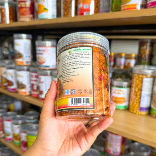 Khô Bò Miếng Thượng Hạng Thơm Ngon 200g - Hũ Pet