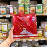 Khô Bò Sấy Khô Vị Truyền Thống Siêu Cay Malai BEST STEAK Hộp Vuông Ánh Kim Đầu Bò