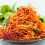 Khô Gà Lá Chanh 300g Thơm Ngon Túi Zip