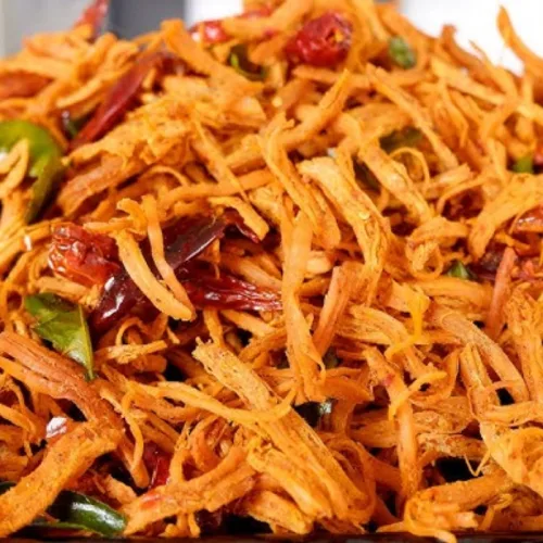 Khô Gà Lá Chanh 300g Thơm Ngon Túi Zip