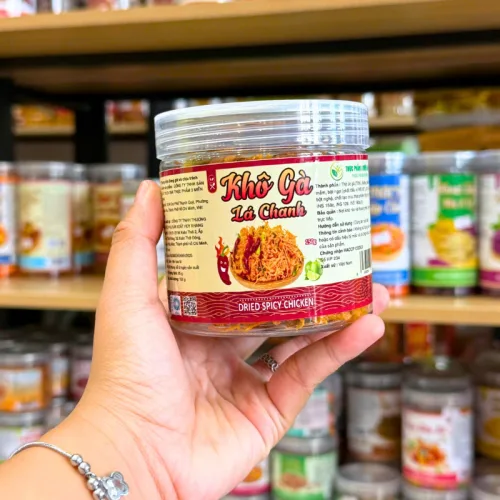 Khô Gà Lá Chanh Mini 150g - Hộp Pet