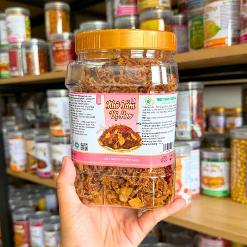 Khô Tẩm Vị Heo Thơm Ngon 500g - Hộp Lớn