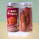 Khô Trâu Miếng Tẩm Vị Bò 300g Thơm Ngon Hộp