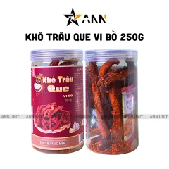 Khô Trâu Que Tẩm Vị Bò 250g Thơm Ngon Hộp