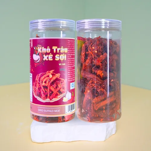 Khô Trâu Que Tẩm Vị Bò 300g Thơm Ngon Hộp
