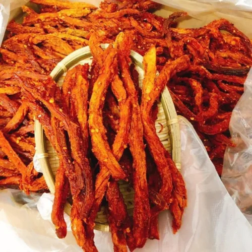 Khô Trâu Que Tẩm Vị Bò 300g Thơm Ngon Hộp