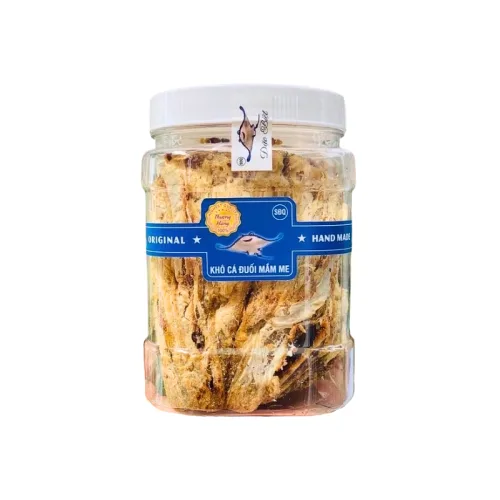 Khô Cá Đuối Chấm Mắm Me Thơm Ngon Hộp 250g