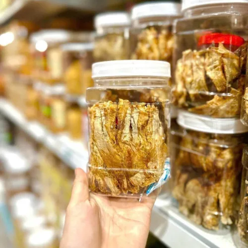 Khô Cá Đuối Chấm Mắm Me Thơm Ngon Hộp 250g