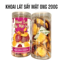 Khoai Lang Lát Sấy Mật Ong Thơm Ngon 200g Hộp