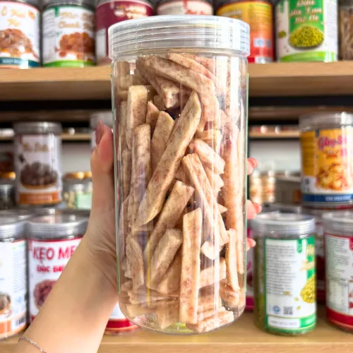 Khoai Môn Sấy Sợi Cộng Giòn 300g Hộp Pet
