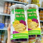 Khoai Sấy Mix 3 Vị Thơm Ngon 300g Hộp