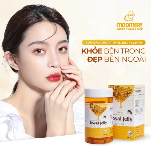 Khoẻ bên trong – đẹp bên ngoài với viên uống sữa ong chúa Royal Jelly Schon