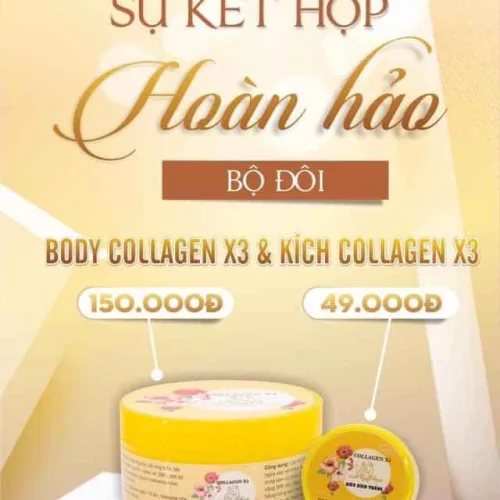 Kích trắng da COLLAGEN X3 sẽ không làm bạn thất vọng!