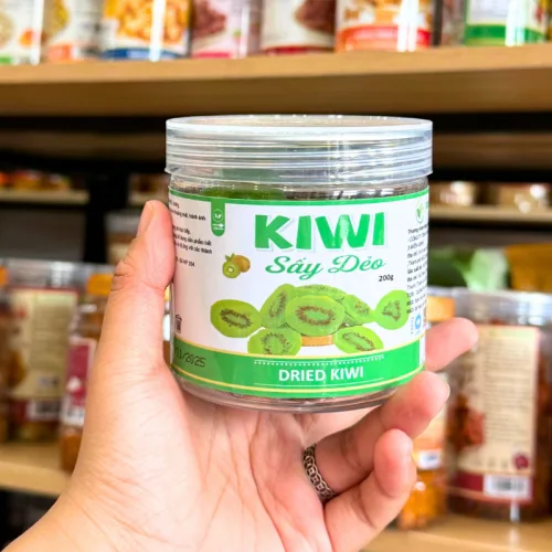Kiwi Sấy Dẻo Thơm Ngon 200g Hộp Pet