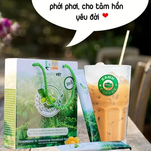 LÀM LY CÀ PHÊ XANH CHO BUỔI CHIỀU SÀI GÒN NÓNG NHẸ ĐI CẢ NHÀ ƠI