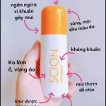 Lăn Khử Mùi Scion Whitening Roll On Mẫu Mới