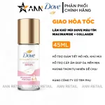 Lăn Khử Mùi Dưỡng Trắng Dove 3% Niacinamide + 10x Collagen Chai Màu Tím 45ml
