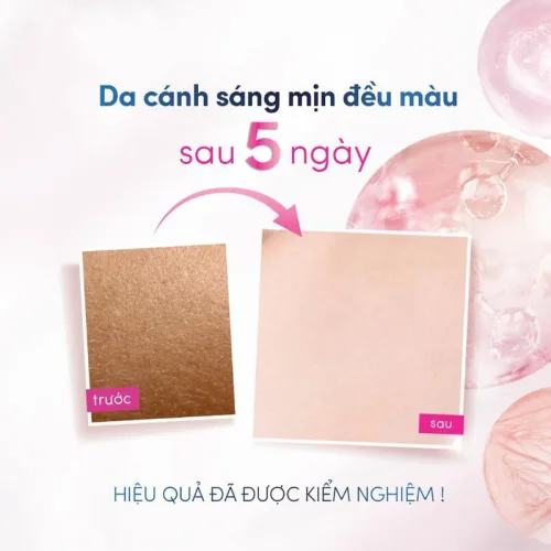 Lăn Khử Mùi Dưỡng Trắng Dove 3% Niacinamide + 10x Collagen Chai Màu Tím 45ml