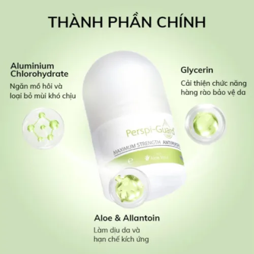 Lăn khử mùi Perspi-Fuard Maximum Strength Antiperspirant khử mồ hôi vượt trội chai 30ml