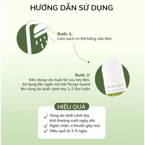 Lăn Khử Mùi Perspi-Guard Maximum Strength Antiperspirant Giúp Khử Mùi Cơ Thể 30ml