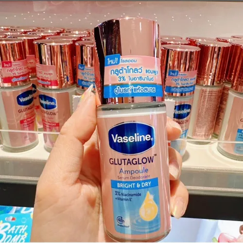 Lăn Khử Mùi Vaseline Trắng Da Giảm Thâm 45ml