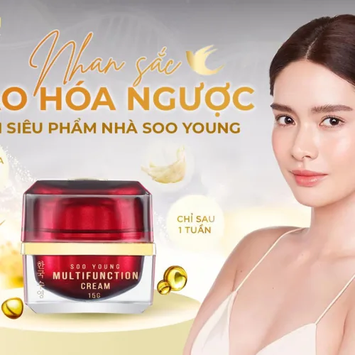 Lão hóa ngược nhan sắc với “cực phẩm" Kem face Hàn Soo Young thần thánh