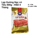 Lạp Xưởng Mai Quế Lộ Tân Huê Viên 500g - Lạp Xưởng Nạc Có Tiêu