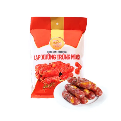 Lạp Xưởng Trứng Muối Tân Huê Viên 500g