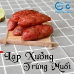 Lạp Xưởng Trứng Muối Tân Huê Viên 500g