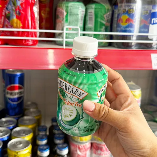 Lốc 6 Chai Trà Bí Đao Wonderfarm Nhỏ 280ml