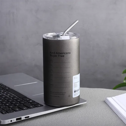 Ly Giữ Nhiệt Inox Iced Americano 600ml 15.5x8.5x8.5cm