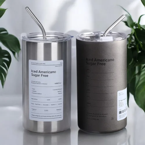 Ly Giữ Nhiệt Inox Iced Americano 600ml 15.5x8.5x8.5cm