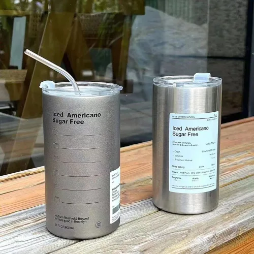 Ly Giữ Nhiệt Inox Iced Americano 600ml 15.5x8.5x8.5cm