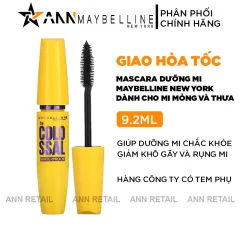 Mascara Dưỡng Dài Mi Maybelline Màu Vàng Colossal Waterproof 9.2ml
