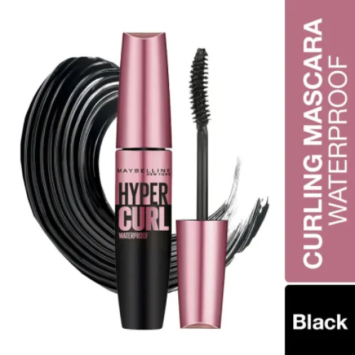 Mascara Làm Cong Mi Maybelline New York Hyper Curl Waterproof - Very Black Màu Đen