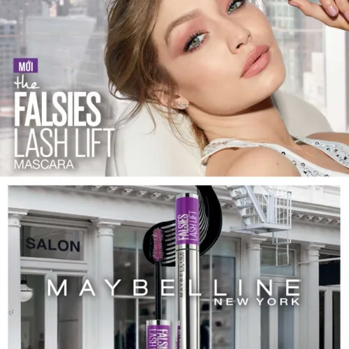 Mascara  Maybelline The Falsies Lash Lift Waterproof  Very Black 8.6ml
