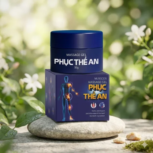 Massage Gel Phục Thể An Musecos 50gr - Gel Xoa Bóp Giảm Đau Xương Khớp Tê Bì Chân Tay Nhức Mỏi Xương Khớp Giảm Đau