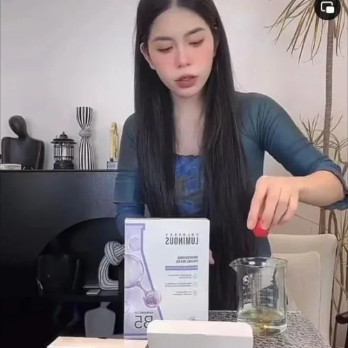 Mặt Nạ B5 Colorkey Luminous Nourishing Facial Mask Revitalizing & Fortifying Hộp 10 Miếng