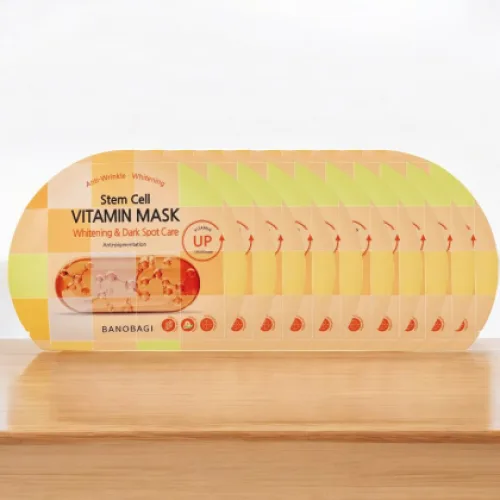 Mặt nạ Banobagi Stem Cell Vitamin Mask Whitening & Dark Spot Care chống nhăn da, trắng da, mờ nám