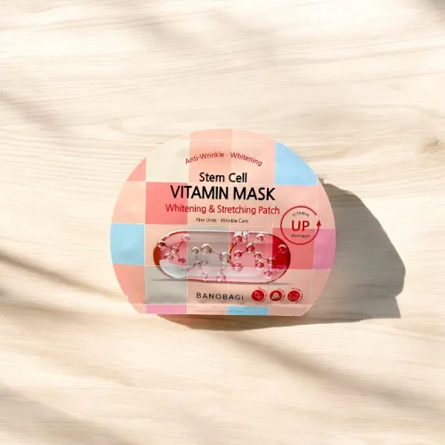 Mặt Nạ Banobagi Vitamin Mask Whitening & Stretching Patch Hộp 10 Miếng