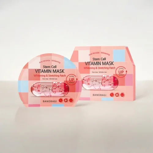 Mặt Nạ Banobagi Vitamin Mask Whitening & Stretching Patch Hộp 10 Miếng