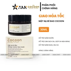 Mặt Nạ Bí Đao Cocoon 30ml Chính Hãng - Hỗ Trợ Giảm Mụn Giảm Dầu Giúp Làm Dịu Da