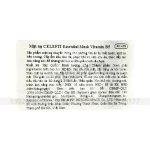 Mặt Nạ Celefit Mask Vitamin B5 Màu Xanh Dương Hỗ Trợ Cấp Ẩm Làm Dịu Da Hộp 10 Miếng
