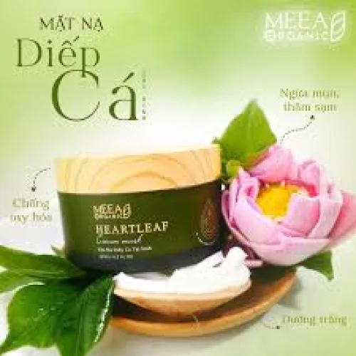 Mặt Nạ Diếp Cá MEEA ORGANIC Tái Sinh Làn Da