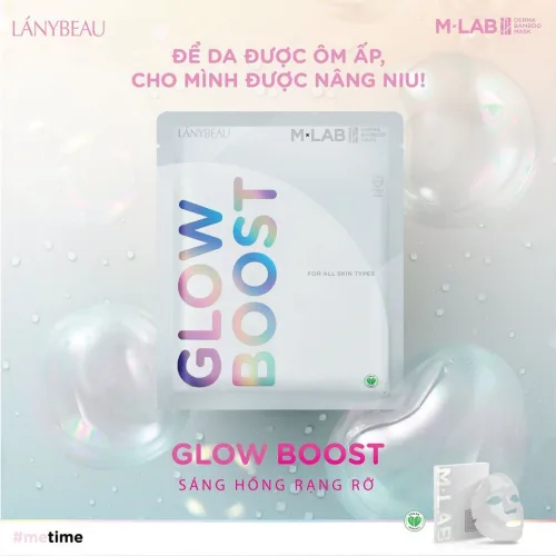 MẶT NẠ GLOW BOOST – SÁNG HỒNG RẠNG RỠ