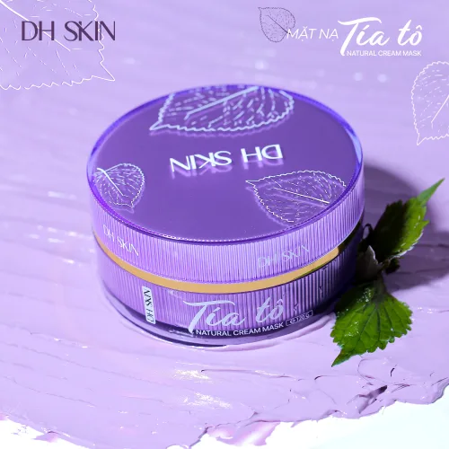 Mặt Nạ Tía Tô DH Skin Chiết Xuất từ Thành Phần Thiên Nhiên