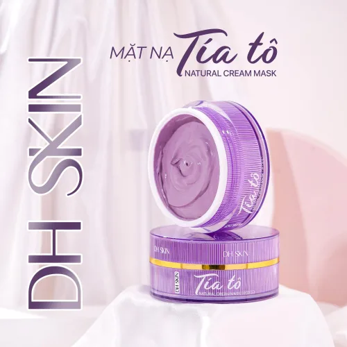 Mặt Nạ Tía Tô DH SKin Dưỡng Trắng Da giảm Thâm Nám ưng từ cái nhìn đầu tiên